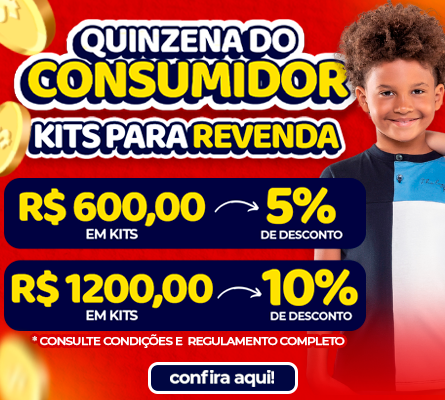 Revenda best sale moda infantil